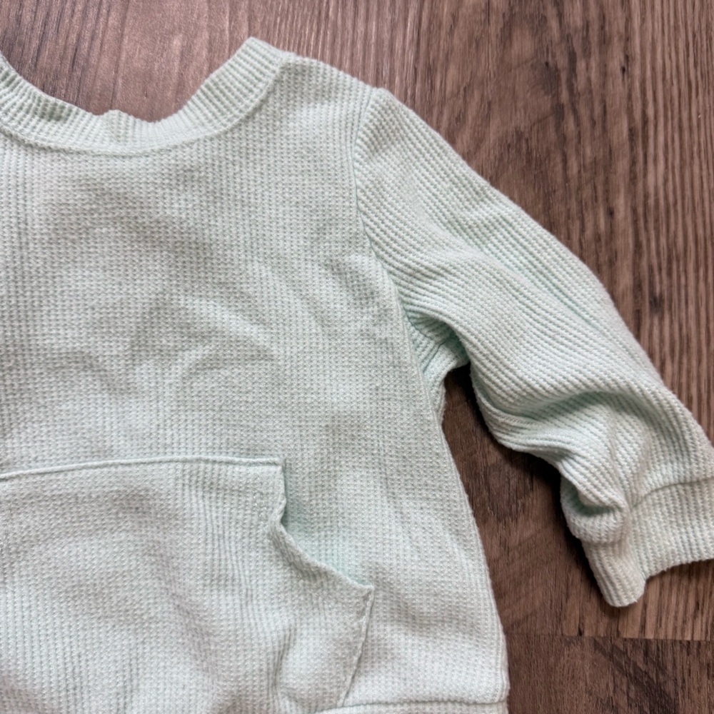 Cozy Mint Baby Outfit Set - Picture 2 of 4